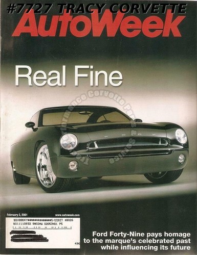 February 2001 autoweek 1951 - 2001,