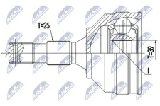NTY NPZ-PE-029 Joint Kit