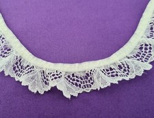 Gathered Cream Width 25mm