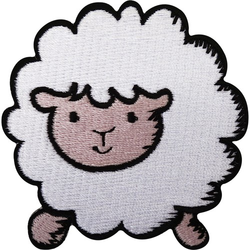 Sheep patch embroidered badge - embroidered,
