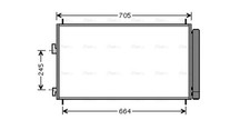 AVA Aircon Condenser TO5410D