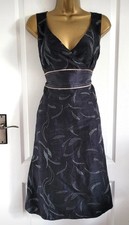 MONSOON UK 16  Black Silver