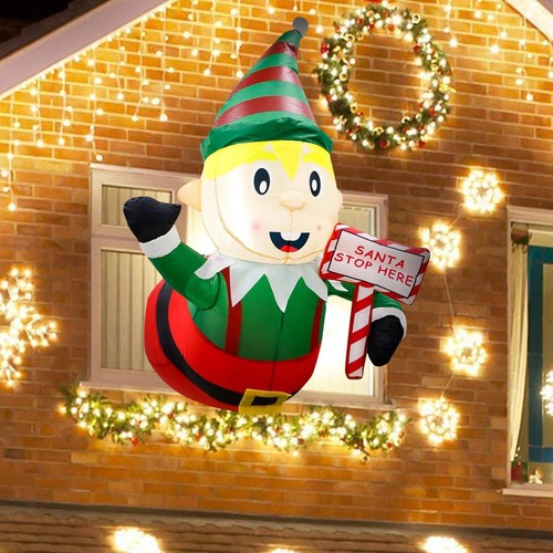 Christmas inflatables elf - christmas,