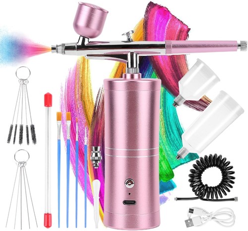 Airbrush kit with compressor - airbrush,