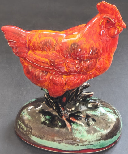 Anita harris chicken figurine - anita,