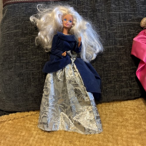 Vintage winter velvet barbie - velvet,