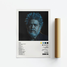 The Weeknd, Dawn FM Album Art Poster, Print, Music, Tracklist