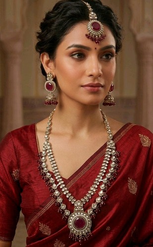 Maroon indian bollywood bridal - indian,