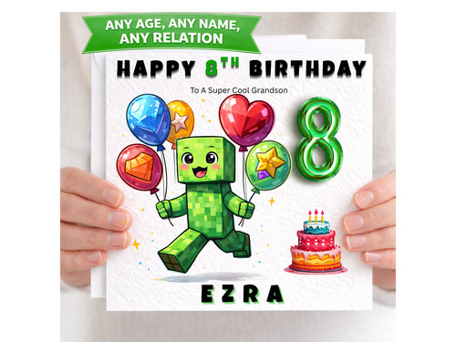Personalised minecraft - personalised,