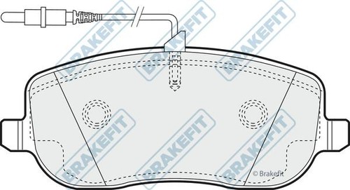 Apec blue front brake - apec, set