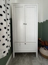 IKEA Sundvik Children's White Wardrobe
