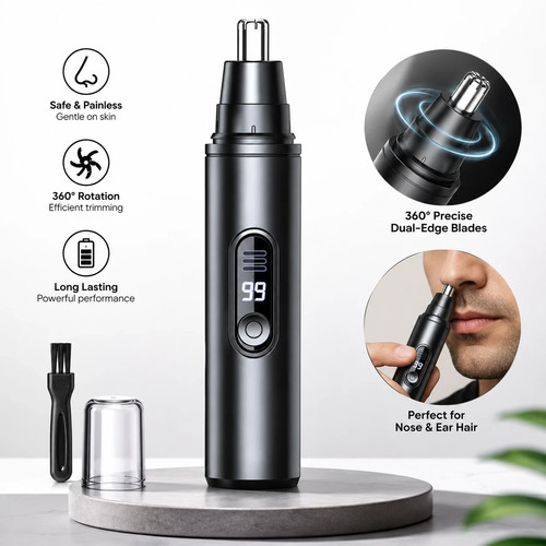 Digital nose hair trimmer - digital,