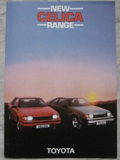 1982 Toyota Celica range