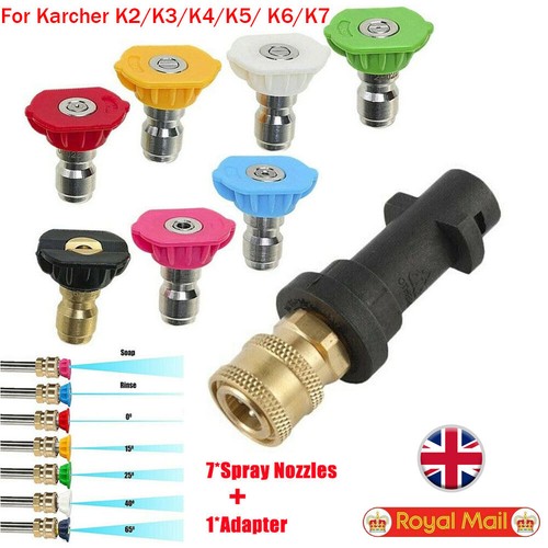 Pressure washer spray nozzles - pressure,