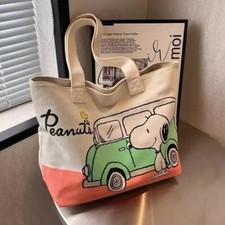 Snoopy Canvas Shopping Tote