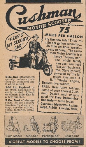Magazine 1948 cushman - -,