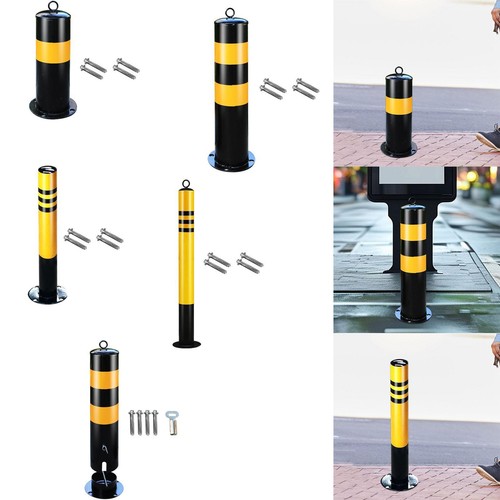 Metal bollard parking barrier - metal,