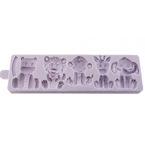 Jungle animals mould - animals,