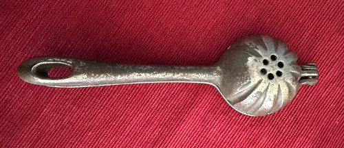 Antique cast iron hand held - antique,