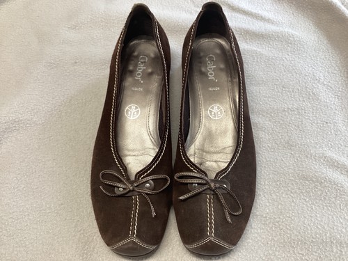 Gabor size suede chocolate - gabor, 6