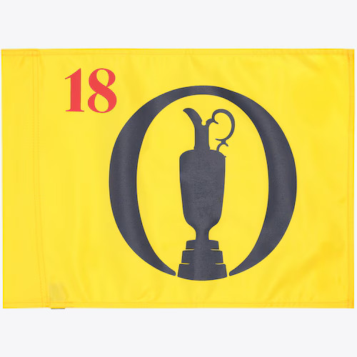 The open tubed pin - pin, flag
