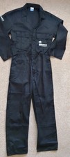 Silkolene Mechanics Overalls Black Size Small