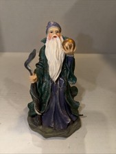 Wizard Figurine Hand-Carved