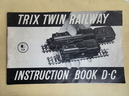 Trix twin railway - twin, instruction