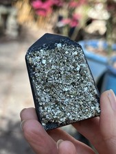 Shungite Crystal Wand Point