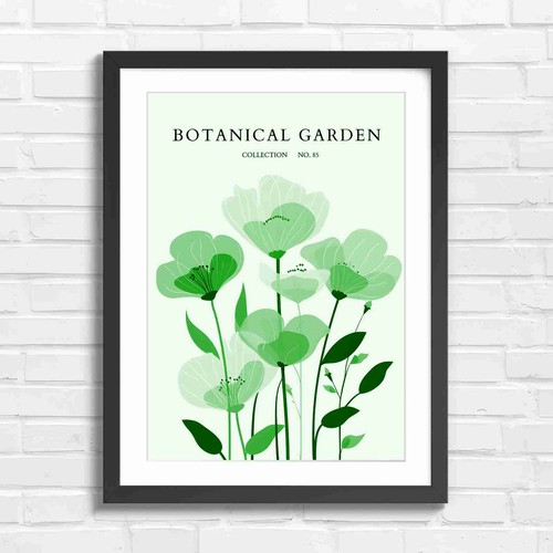 Pastel botanical flower - botanical,