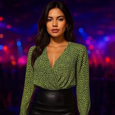 AFRM Surplice Leopard Print