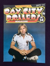 THE OFFICIAL BAY CITY ROLLERS MAGAZINE - No.34 Sept 1977 EXCELLENT CONDITION