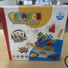 48pcs Balance Stacking Blocks Game, Fun Balance Board Game Building Blocks-New