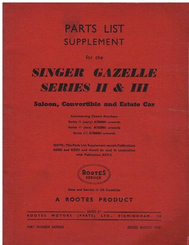 Singer gazelle sal - singer, s2