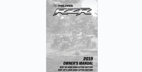2019 polaris rzr 1000 and - xp,