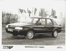 MG Montego Turbo 1988-89 Original UK Market Press Photograph Front 3/4 View