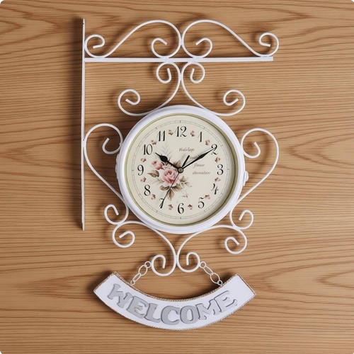 Double sided wall - double, floral