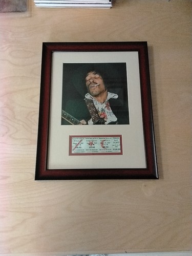 Jimi hendrix framed woodstock - jimi,