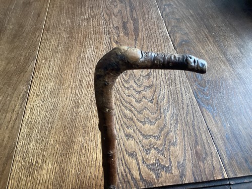 Antique rustic wooden walking - rustic,
