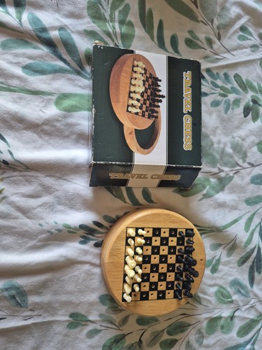 Travel chess set - set, box