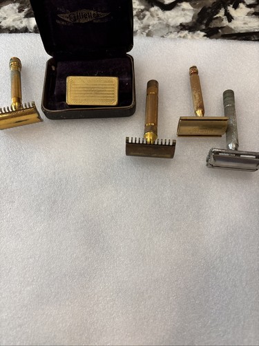 Gillette gold open comb - open,