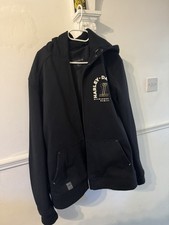 Harley Davidson, Black, Hooded