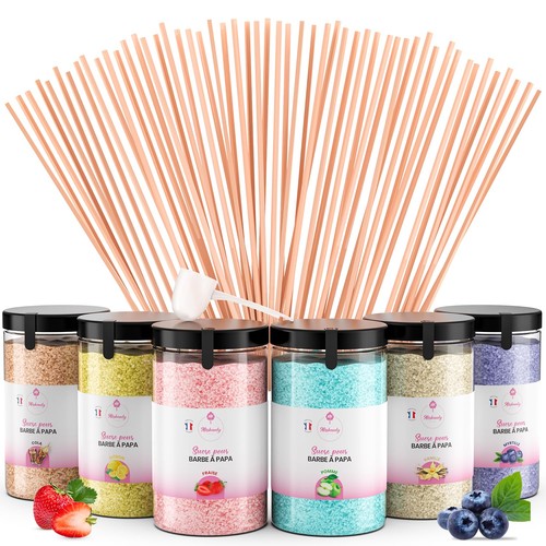 Candy floss kit flavors 72 - floss, flavors,