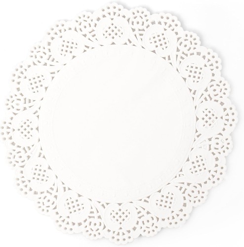 Pack paper doilies - 80,