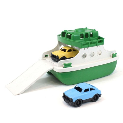 Green toys ferry boat with - ferry,