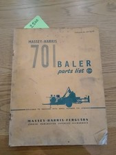 Massey Harris 701 Baler Parts