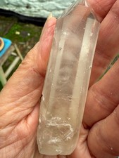 Phantom Quartz Crystal  multi Polished Healing Clear point natural rough polish