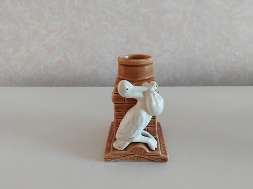 Sylvac stork chimney vase - chimney,