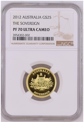 Australia 2012 gold - australia, proof