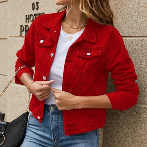 New womens denim jacket - new, jean
